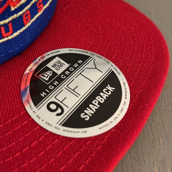 New Era MLB Chicago Cubs High Crown Snapback Hat - Picture 5 of 8